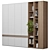  Modular Wardrobe 3D Model 3D model small image 2