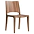 Natural Wood Voltri Chair 3D model small image 1