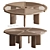 Sleek Rio Coffee Table 3D model small image 1