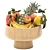 Exotic Fruits Bowl 3D Model 3D model small image 1