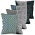 3D Pillow Decor Model 22 3D model small image 1