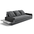 Luxury Living Group Somma Sofa 3D model small image 4