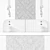 Ornamental 3D Wall Panel 019 3D model small image 6