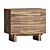 Santa Barbara Accent Nightstand - Natural 3D model small image 1