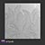 Gypsum Art Panel SPN5 3D model small image 1