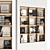 Versatile Bookshelf for Modern Interiors 3D model small image 2