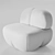  Luxe Barrel Lounge Chair Set 3D model small image 15