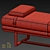 Elegant Henry Bench by Domkapa 3D model small image 3