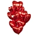 Heart-Shaped Foil Balloons, 3D Model 3D model small image 2