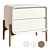 Bedside Cabinet, Various Colors & Sizes 3D model small image 1