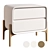 Bedside Cabinet, Various Colors & Sizes 3D model small image 2