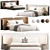 Sophisticated Valetta Bed Design 3D model small image 2