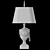 Athena 33 Table Lamp White 3D model small image 2