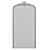 Victorian Full-Length Standing Mirror 3D model small image 2