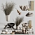 Elegant Decor Set 122 3D model small image 2