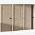 Hardflex Interior Doors with Locks 3D model small image 2