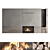 Impression 2G Fireplace Wall Set 3D model small image 1