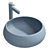  Sleek Ceramic Sink Vanity Fixture 3D model small image 4