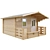 Garden Shed 3: Spacious Retreat 3D model small image 7