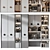 Custom Wardrobe Furniture Composition 3D model small image 2