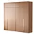 Cazarina Interiors Queen Wardrobe 3D model small image 5