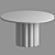 Elegant Round Dining Table AMBON 3D model small image 3