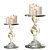 Elegant Providence Candle Holder Set 3D model small image 1