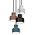 ImperiumLoft Stone Pendant Light 3D model small image 1