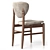 Biarritz Chair: Customizable Color Options 3D model small image 5