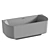 Abber 170x75 Acrylic Bathtub 3D model small image 4