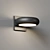 Modern Aluminum Ring LED Wall Sconce 3D model small image 3