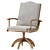 Stylish Sette Garden Chair 3D model small image 1