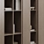 Modern Bookcase Furniture 3D Model 3D model small image 2