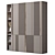 Modular High-Quality Wardrobe 3D model small image 2