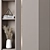 Modular High-Quality Wardrobe 3D model small image 3