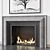 Modern Fireplace Model for V-Ray 3D model small image 4