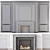 Modern Fireplace Model for V-Ray 3D model small image 5