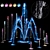 Day-Night Dancing Fountains Ensemble 3D model small image 1