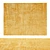 Golden Contemporary Area Rug 3D model small image 2