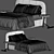 Modern Bed Keviya 3D Model 3D model small image 5