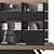 Sleek Office Furniture Ensemble 3D model small image 4