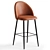 Paris Bar Stool: Modern Elegance 3D model small image 2