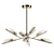 Elegant Lumion Georgia Ceiling Chandelier 3D model small image 1