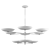 Elegant Two-Tier Chandelier Fixture 3D model small image 4