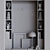 Modern 3D Wardrobe Model 3D model small image 7