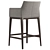 Elegant Carter Bar Chair 3D model small image 4