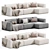 Bajvin Corner Sofa 2015 Model 3D model small image 3