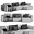 Bajvin Corner Sofa 2015 Model 3D model small image 5