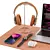 Apple Workspace Essentials Set 3D model small image 2