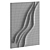 Minimalist 3D Relief Wall Decor 3D model small image 4